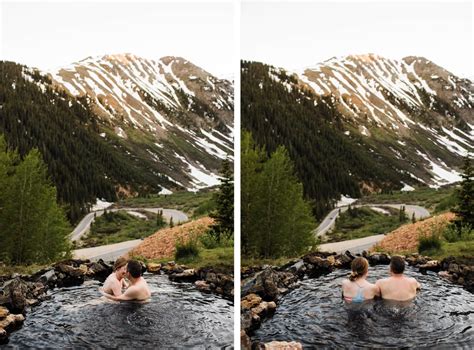 Telluride Engagement Photos | Hot Springs Engagement