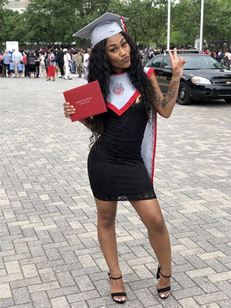 Xclusivejay 💰💯 Graduation Photoshoot Graduation Dress High School Graduation Outfit