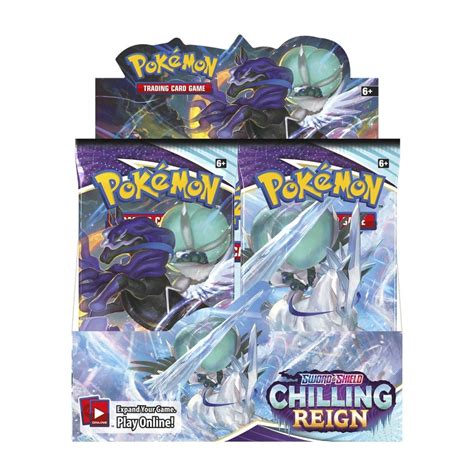 Pokémon Tcg Sword And Shield Chilling Reign Booster Display Box 36