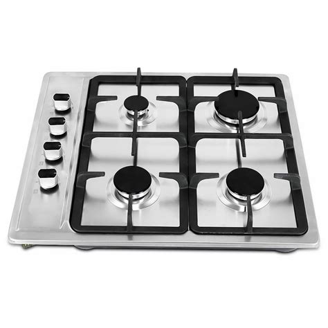 232 4 Burners Built In Stove Top Gas Cooktop Kitchen Easy To Clean