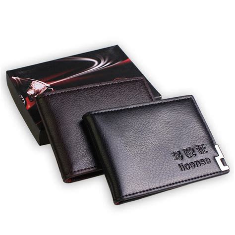 You should also avoid writing down your card pin and keeping it with your card in your wallet or purse. Slim Thin Leather Credit Card ID Mini Wallet Holder Bifold Driver's License Safe New men wallets ...