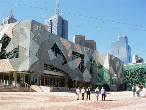 Photo Of Federation Square Melbourne Free Australian Stock Images