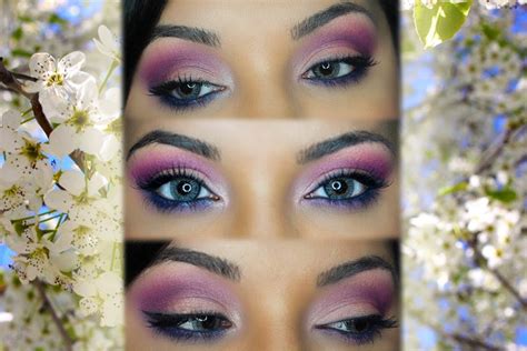 Spring Makeup Peachy Purple Youtube