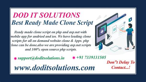 Dod It Solutions Ready Made Clone Script By Dodit Solution Issuu