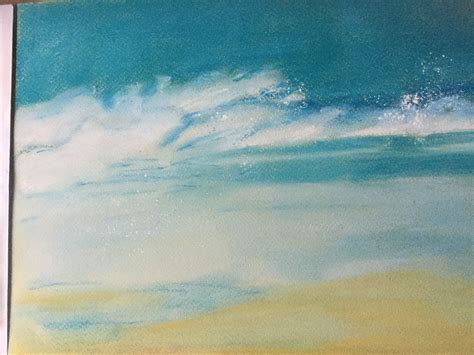 Pastel Seascape Painting Painting Seascape Paintings Abstract Artwork