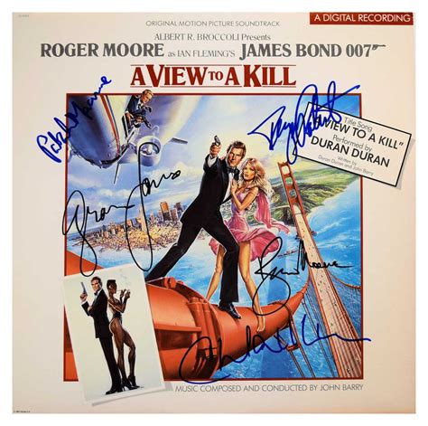A View To A Kill Roger Moore Grace Jones Patrick Macnee Rock Star Gallery