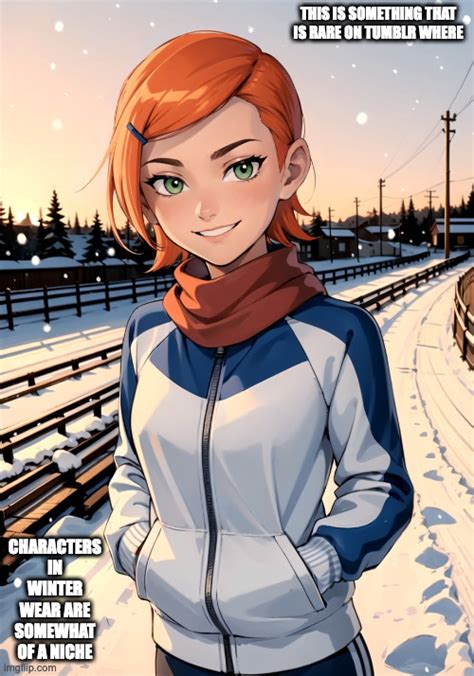 Gwen Tennyson in the Winter - Imgflip