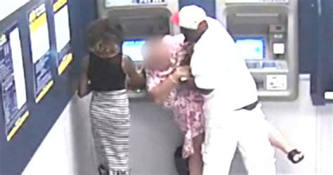 Video Shows Woman Being Robbed At Atm Witness Continues To Withdraw Money National