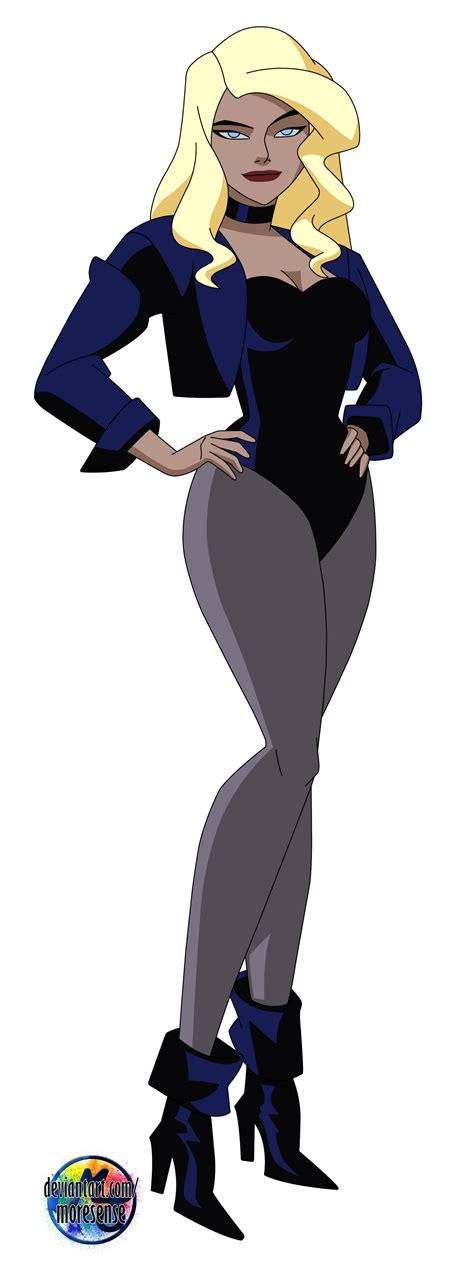 Black Canary Justice League Unlimited Render By Moresense On Deviantart