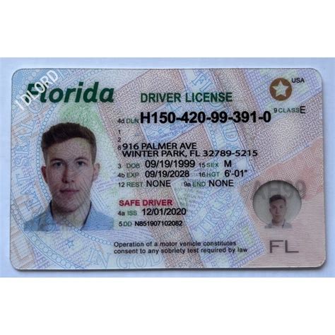 Florida Fake Id Idlord The Best Scannable Id Service