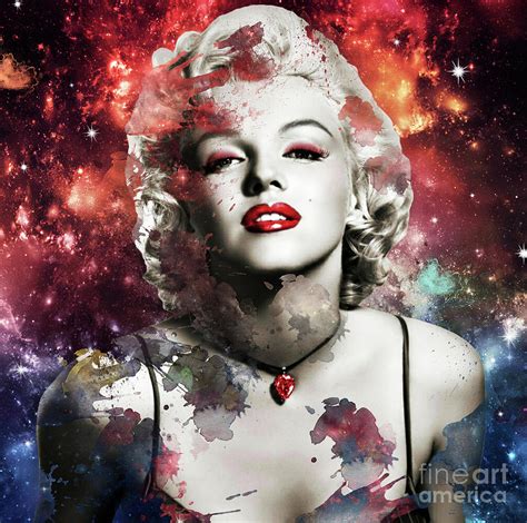 Marilyn Monroe Colorful Photograph By Prar Kulasekara
