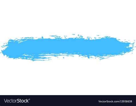 Blue Paint Brush Stroke Royalty Free Vector Image Images