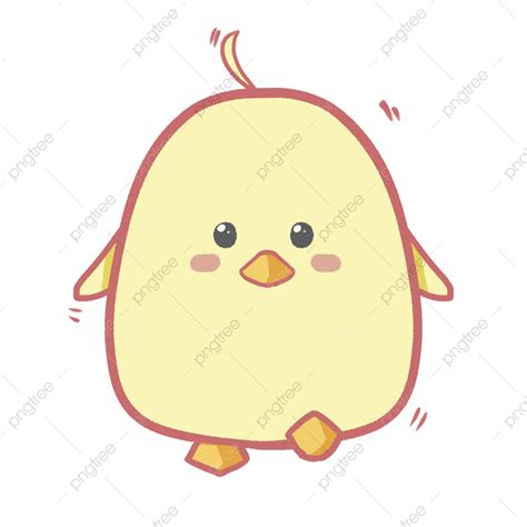 Cute Chick Cute Chick Yellow Png Transparent Clipart Image And Psd