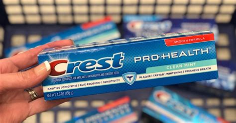 Crest Pro Health Or 3d White Toothpaste Just 32¢ Each At Cvs