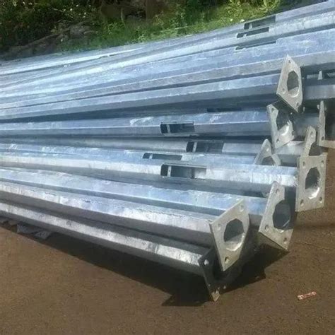 Galvanized Iron Octagonal Pole For Street 9m At Rs 6500piece In