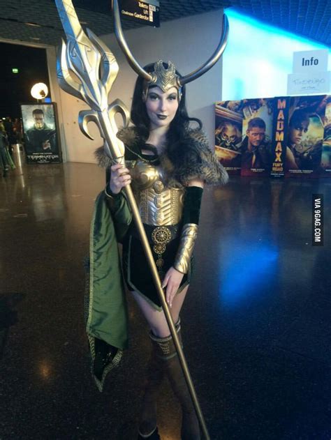 Awesome Female Loki Cosplay Loki Cosplay Lady Loki Loki Costume