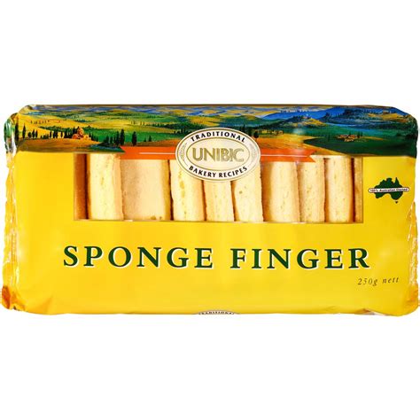 Unibic Sponge Sweet Finger Biscuits G Woolworths