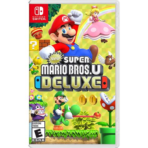 Customer Reviews New Super Mario Bros U Deluxe Nintendo Switch