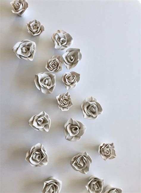 This Item Is Unavailable Etsy Flower Wall Decor Clay Wall Flower