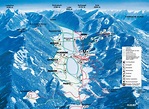 Weissensee Trail Map • Piste Map • Panoramic Mountain Map