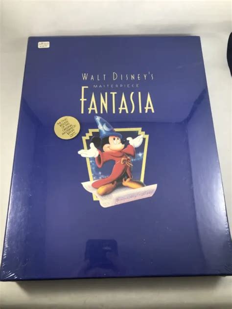 Walt Disney S Fantasia Masterpiece Deluxe Collector S Edition Vhs Box