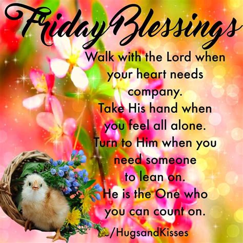 Friday Blessings Walk With The Lord Pictures Photos And Images For