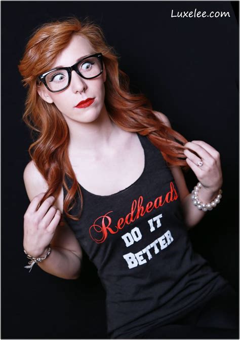 New From LuxeLee Com I Love Redheads T Shirts For Women Redheads