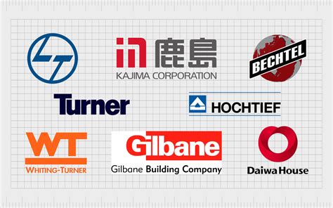The Biggest Construction Companies And Their Logos