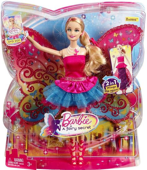 2010 A Fairy Secret Barbie Doll 2 T7349 Barbie Fairy Barbie Toys