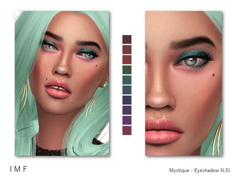Mystique Eyeshadow N31 Contains 10 Colors Found In Tsr Category Sims