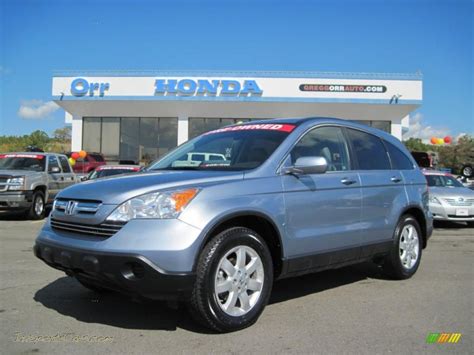 2009 Honda Cr V Ex L 4wd In Glacier Blue Metallic 006843 Jax Sports