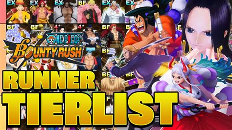 Runner Tier List 2022 One Piece Bounty Rush Opbr Youtube