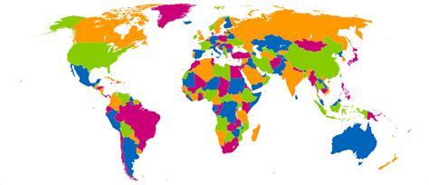 Fileworld Map With Four Colourssvg Wikimedia Commons
