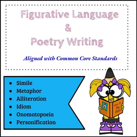 Figurative language 3rd grade unit. Figurative Language & Poetry Writing | Figurative language ...
