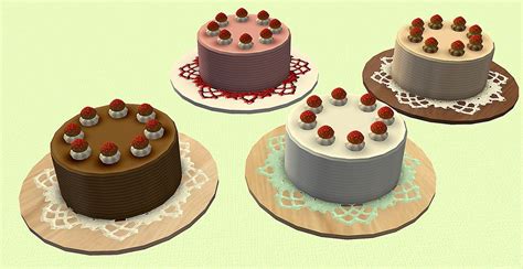 Birthday Cake Sims 4 Food And Cake