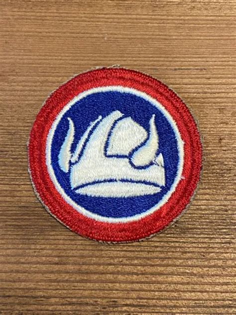 Vintage Ww2 Korean Era Us Army 47th Infantry “viking Division” Patch