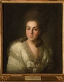 Porträt von Fürstin Anna Alexandrowna Go - Fjodor Stepanowitsch Rokotow ...