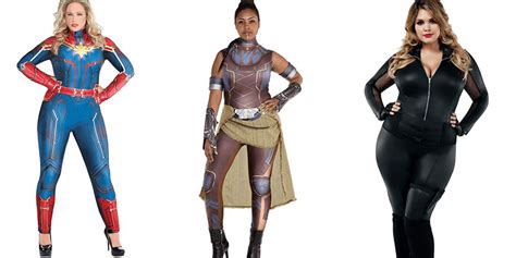 Plus Size Marvel Costumes For Halloween And Cosplay