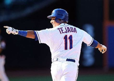 Ruben Tejada Delivers Game Winning Hit In Mets 3 2 Win Over Miami