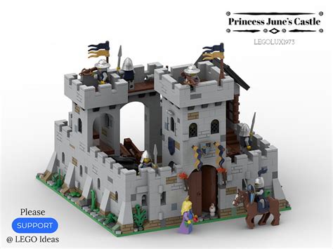 Princess Junes Castle My Lego Ideas Project 02 Hello De Flickr
