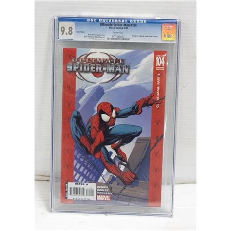 Marvel Ultimate Spider Man 104 Cgc Comic