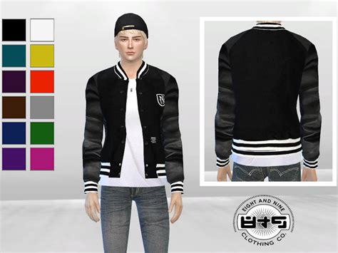 Male Jacket The Sims 4 P1 Sims4 Clove Share Asia Tổng