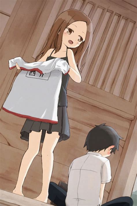 Takagi X Nishikata Karakai Jouzu No Takagi San Gg Anime Pasangan Animasi Animasi Gadis