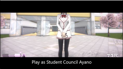 Play As Student Council Ayano Yandere Simulator Youtube