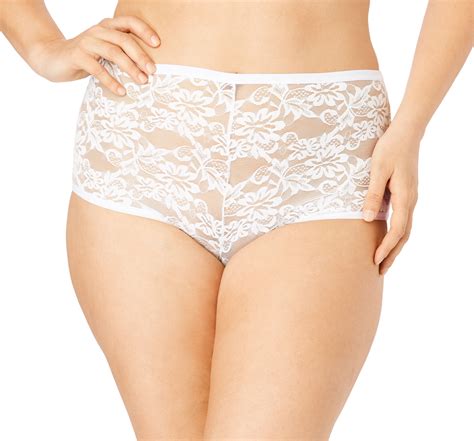 Comfort Choice Comfort Choice Women S Plus Size 2 Pack Lace Hipster Panty Panties Walmart