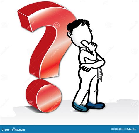 Big Red Question Mark Royalty Free Stock Photo Image 20228845