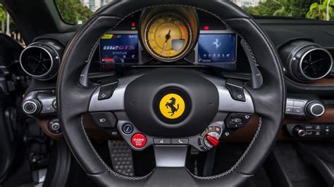 Download Inside Car Horse Steering Wheel Wallpaper