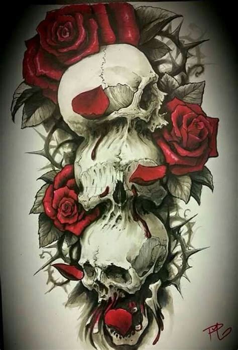 Pin By Anne C On Angarades World Skull Rose Tattoos Skull Tattoo