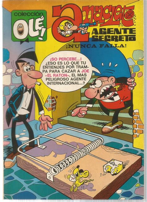Anacleto Agente Secreto Nunca Falla Número 49 En El Lomo 1971 By