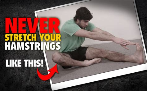 Stretch Tight Hamstring Muscles Origin